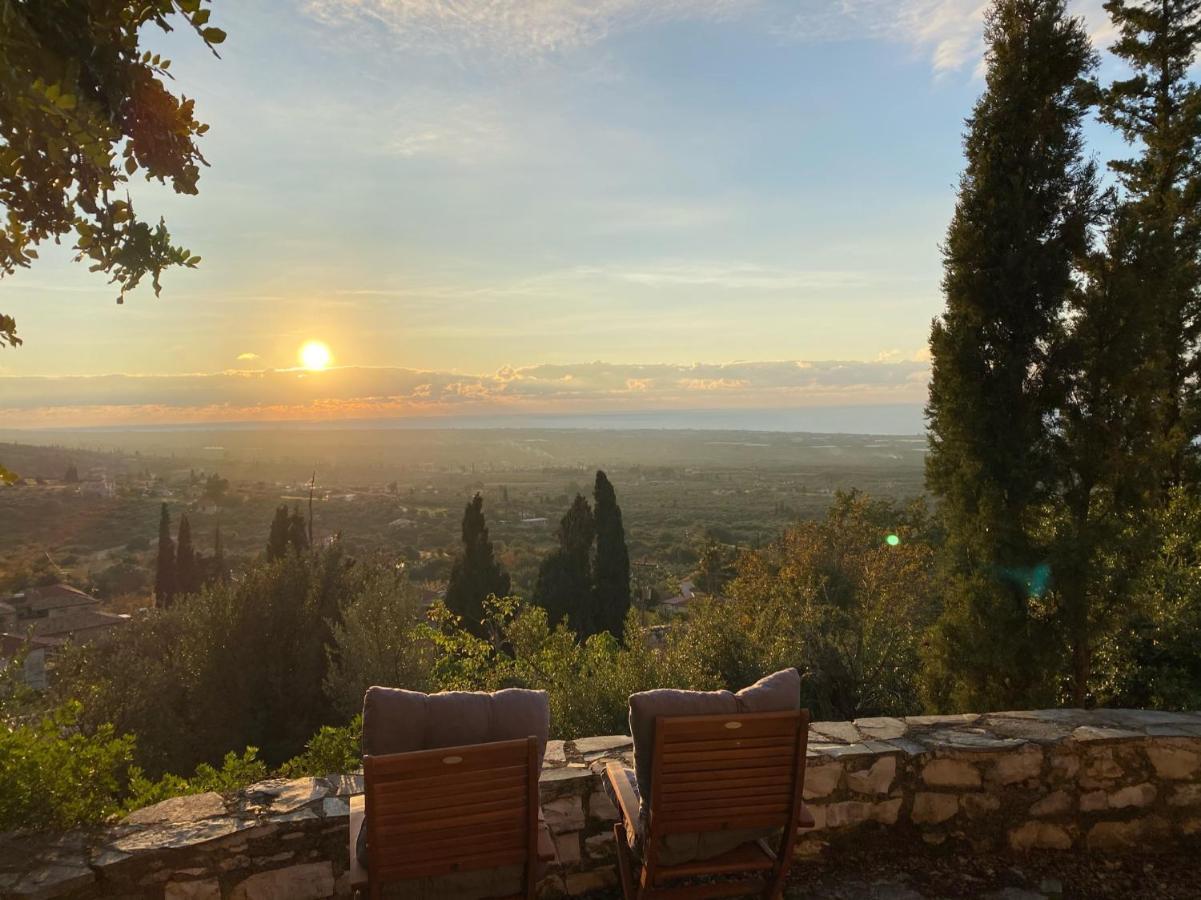 Xirokambos  Petromanos, A Unique Place With Dreamy Sunsets!ヴィラ エクステリア 写真